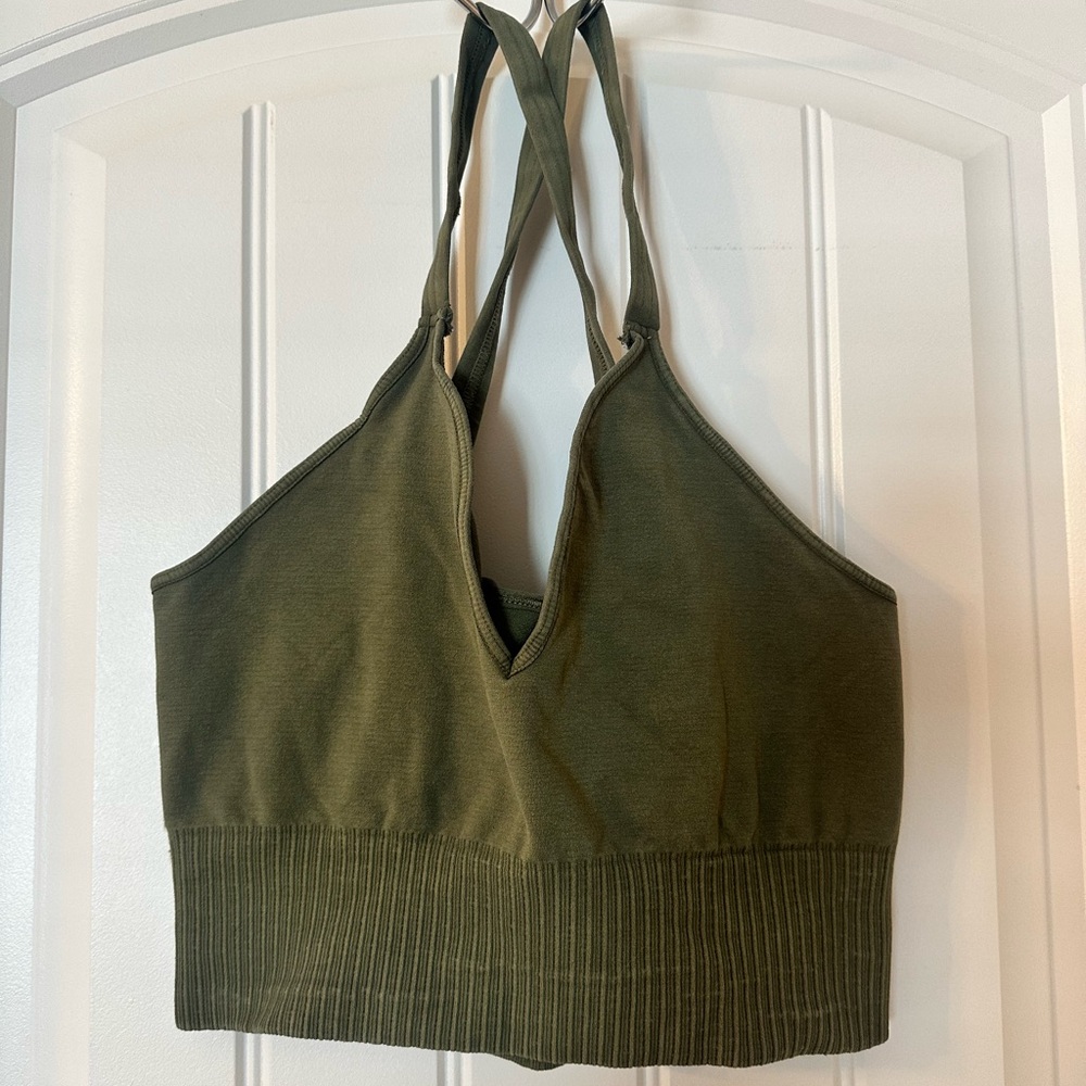 FP Movement by Free People Olive Bra Top